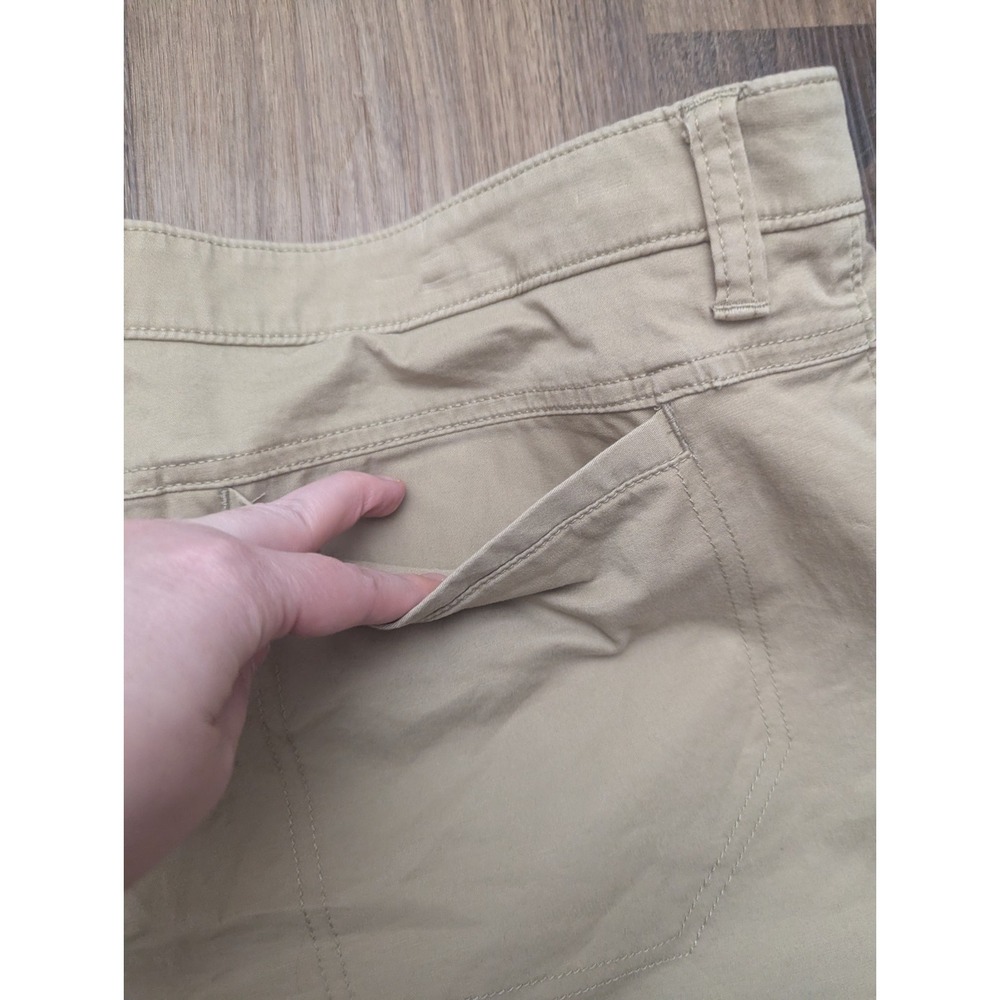 Savane Cargo Shorts 38 Mens Tan Beige Chino Cotton Outdoor Hiking Casuel Summer - Picture 7 of 11